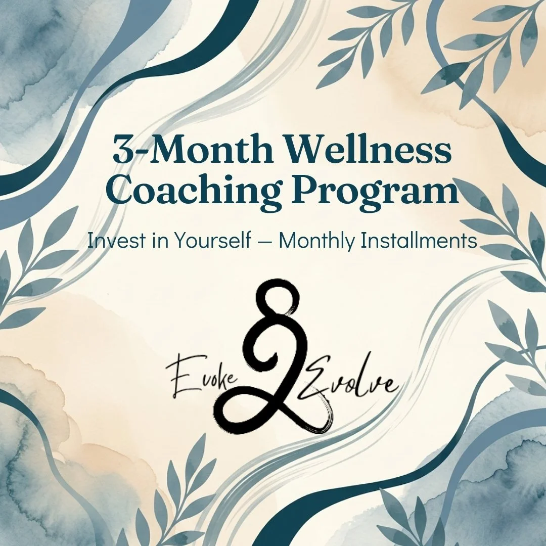 3-Month Wellness Coaching Program: Monthly Installments