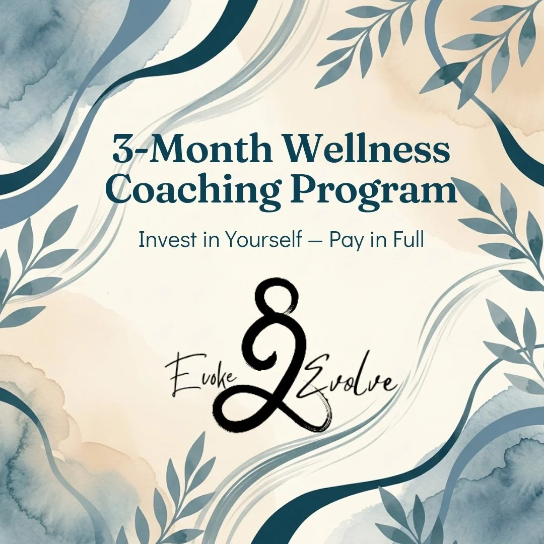 3-Month Wellness Coaching Program: Pay in Full