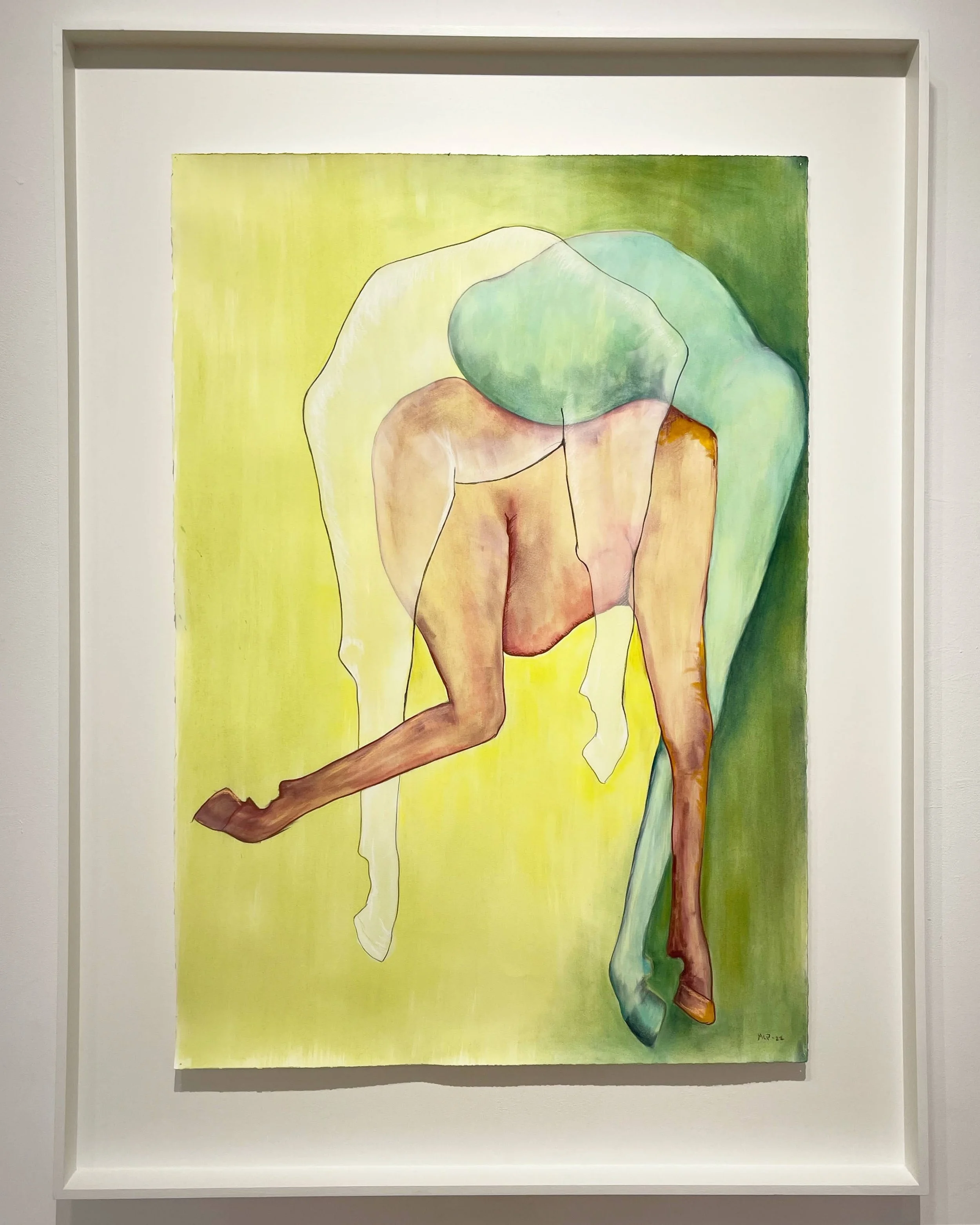  Pastel in Green  
30.25" x 43.5"