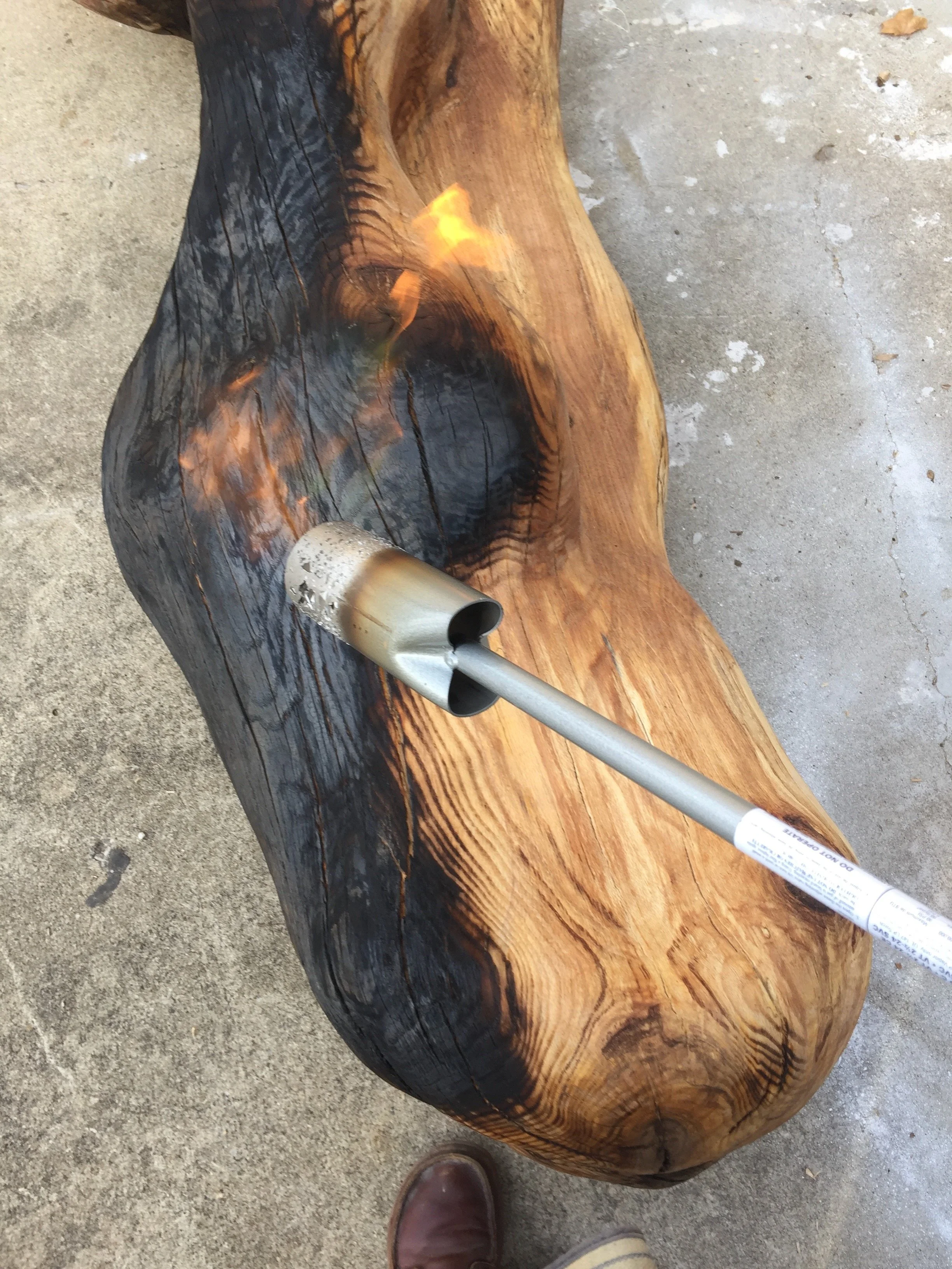 Shou Sugi Ban process on oak.jpeg