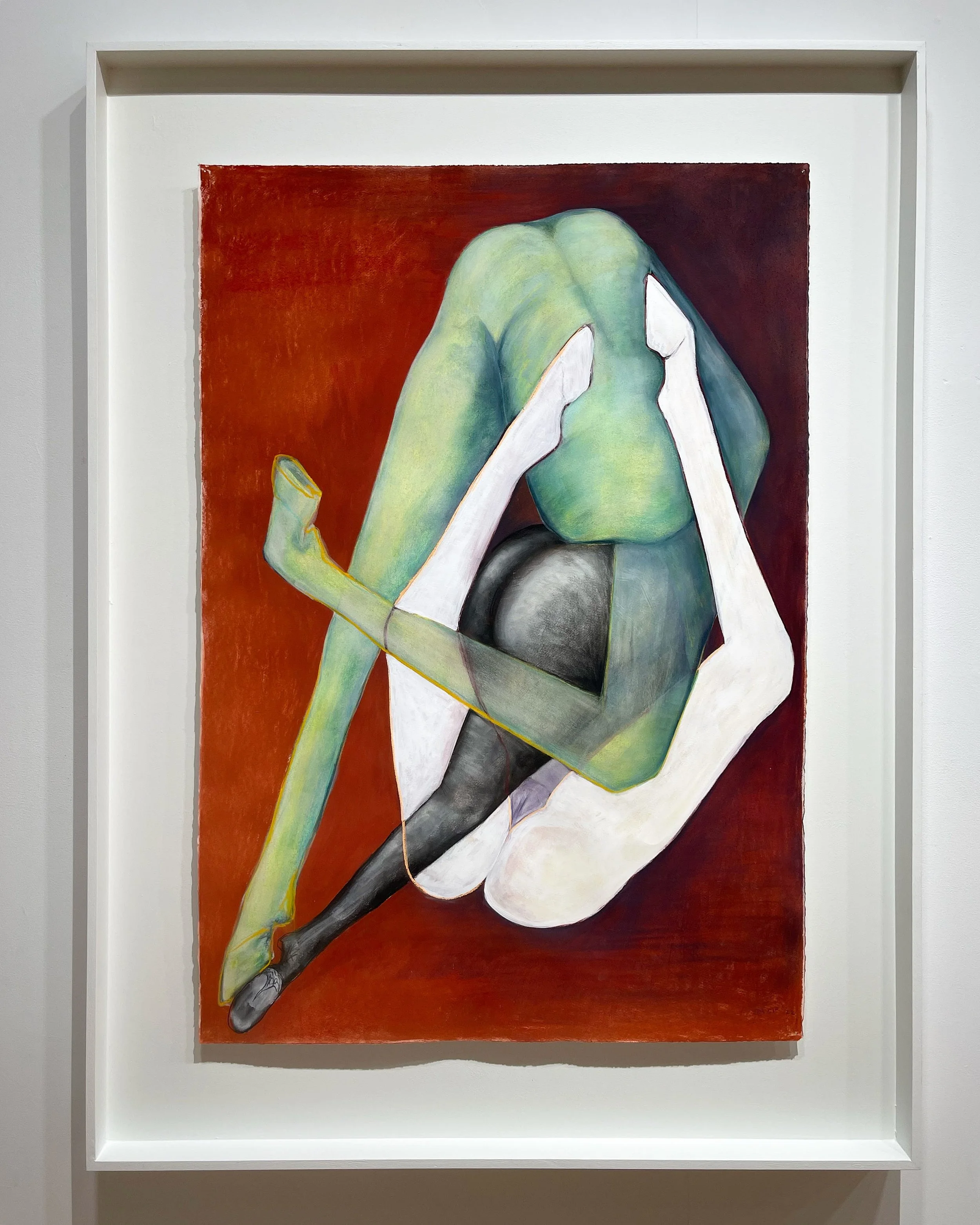  Pastel in Red  
30.25" x 43.5"