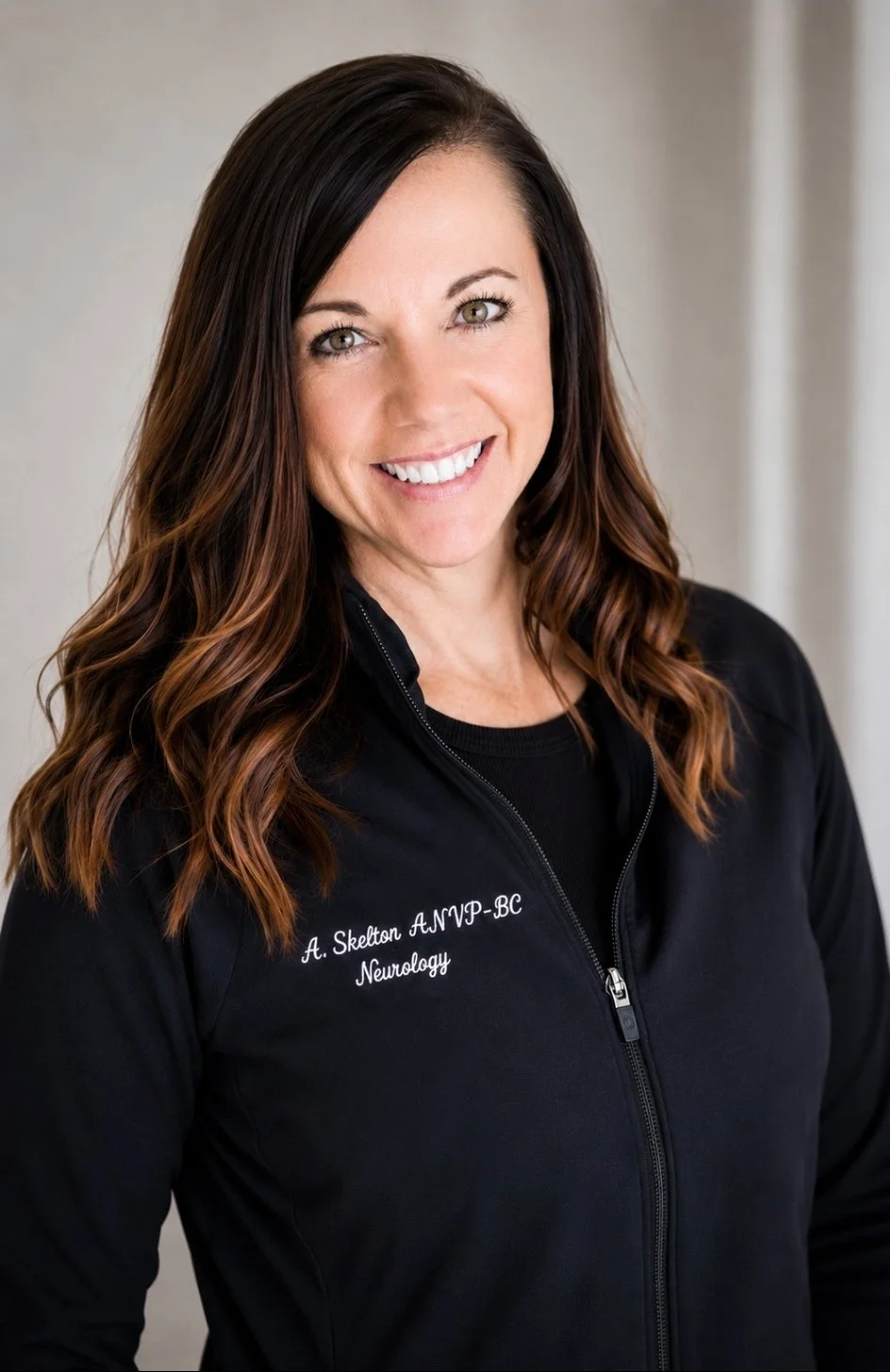 Amanda Skelton APRN-CNP, FNP-BC, ANVP-BC, CNIC specializing in stroke, migraine, and other neurological disorders.