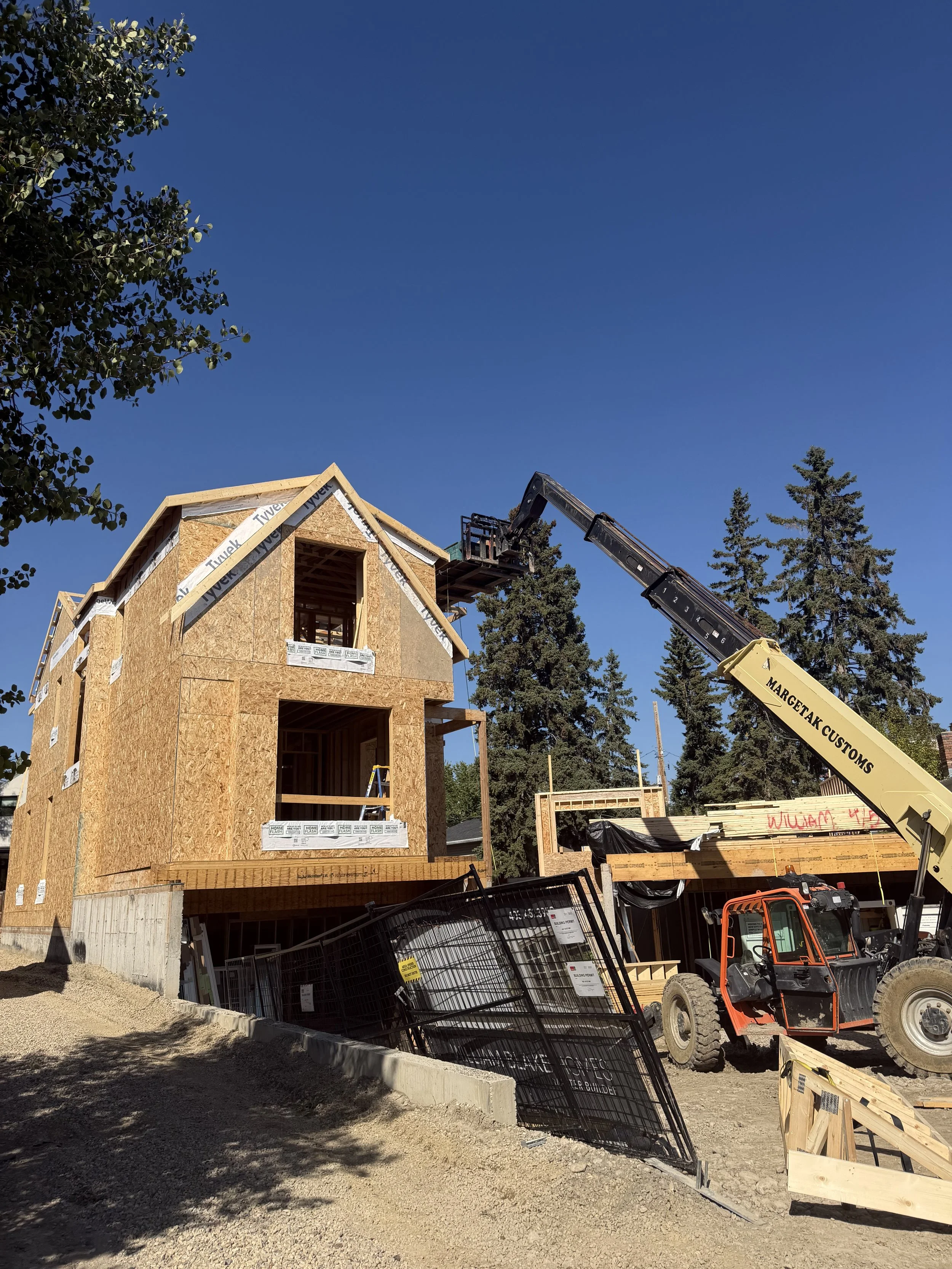 Custom Home Build // Kensington, Calgary, AB