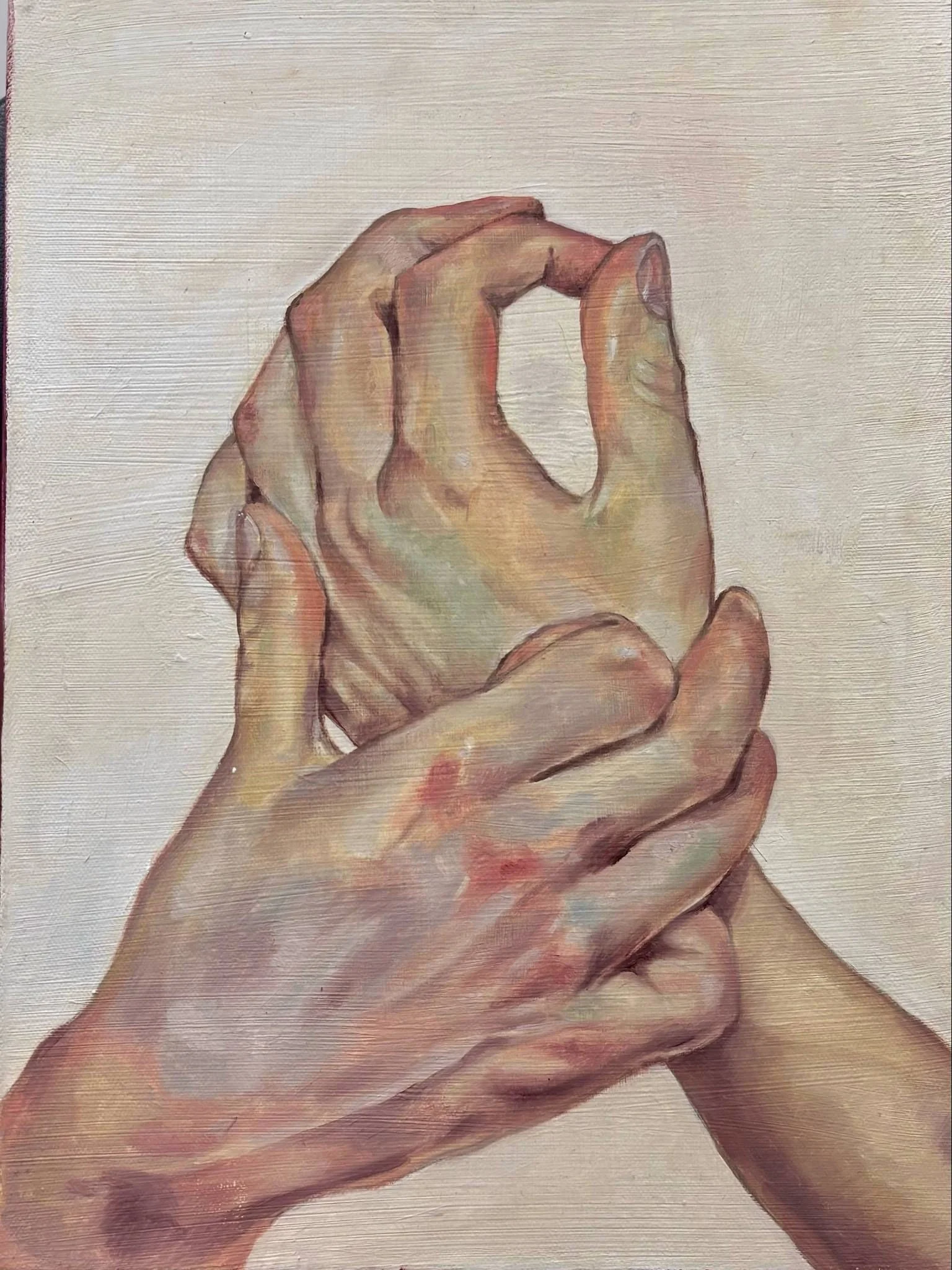 Holding on
