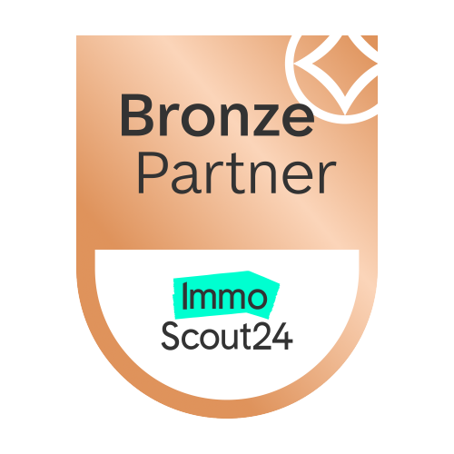 Xenia Schlegel Immobilien ist Bronze-Partner von Immoscout24 - Für eine erfolgreiche und professionelle Vermarktung