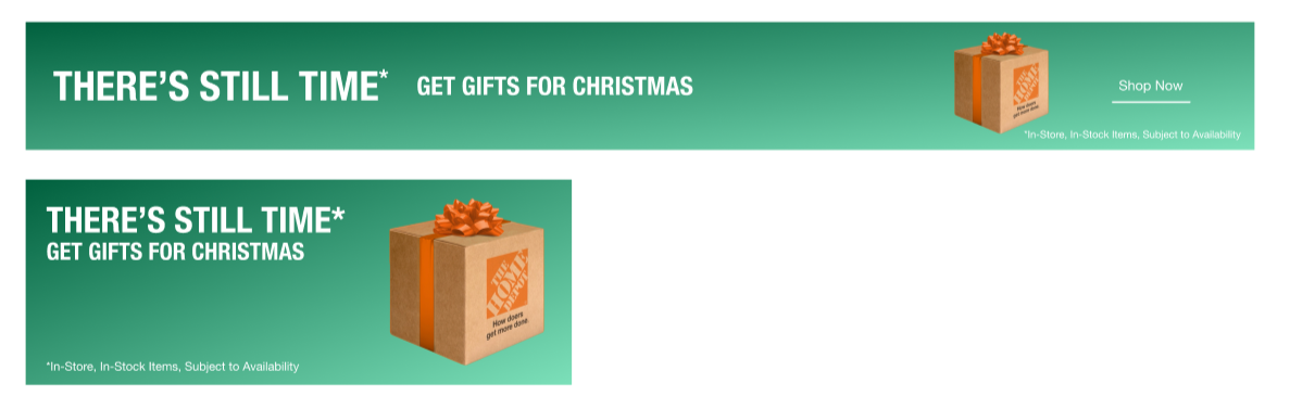 Holiday Delivery Internal Banner 2025