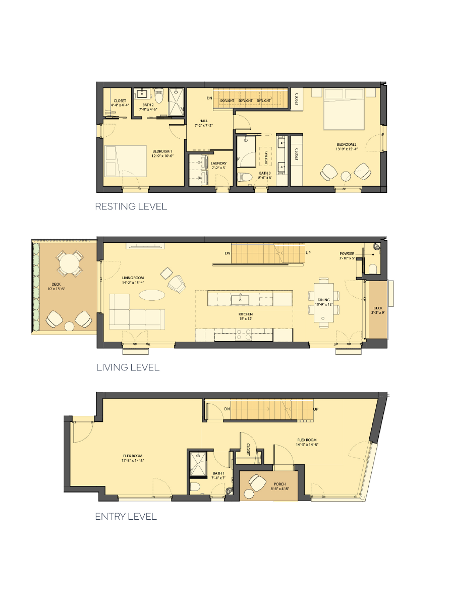 La Vie Lumière Le Soleil du Parc (Plan E) floor plan