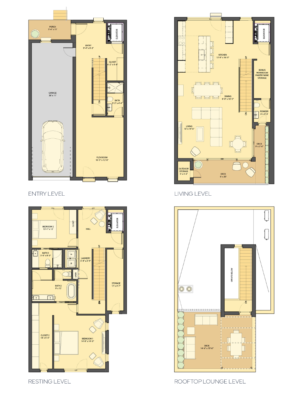 La Vie Lumière Le Coeur du Soleil (Plan C) floor plan