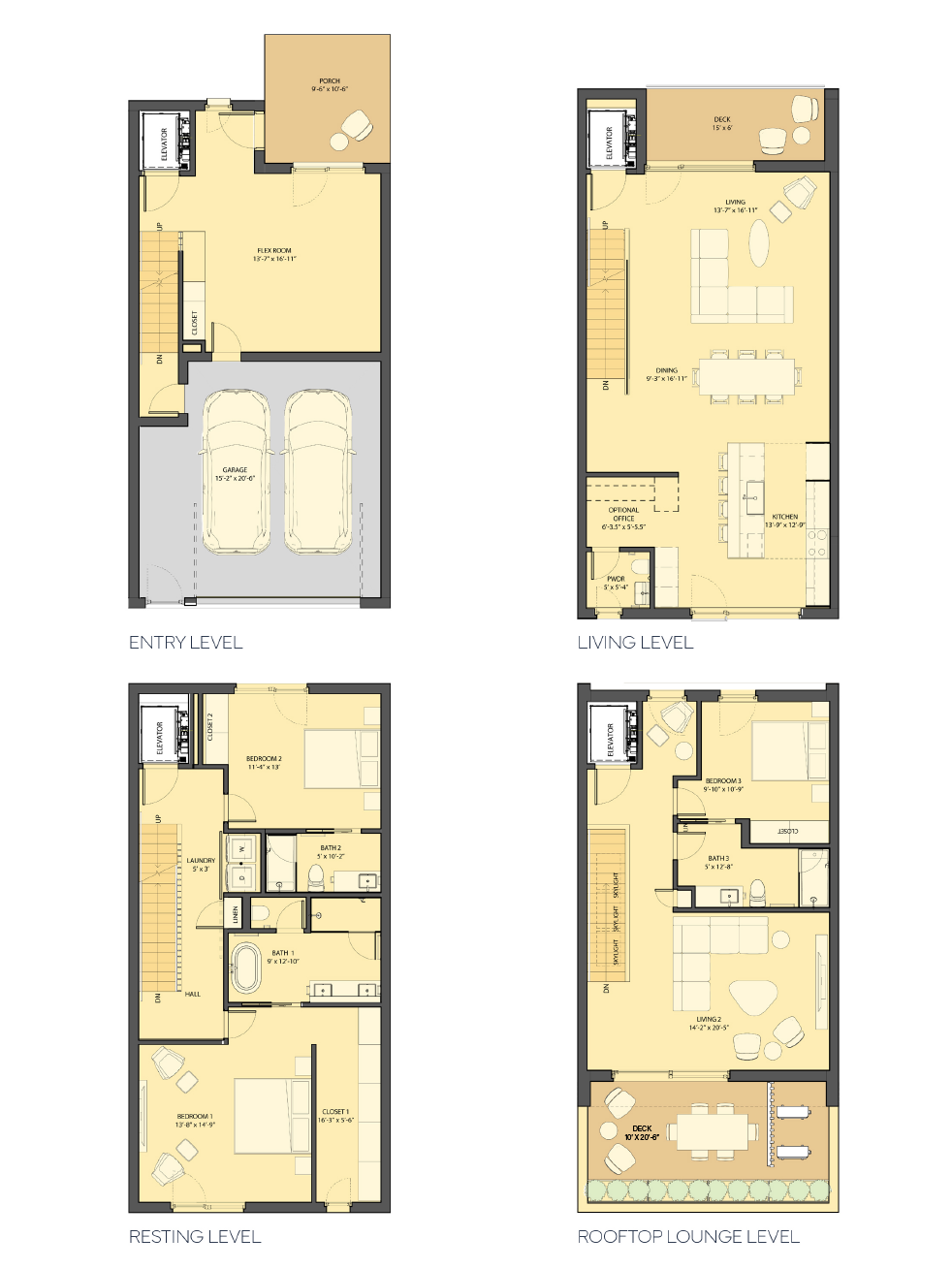 La Vie Lumière Le Grand Soleil (Plan B) floor plan layout