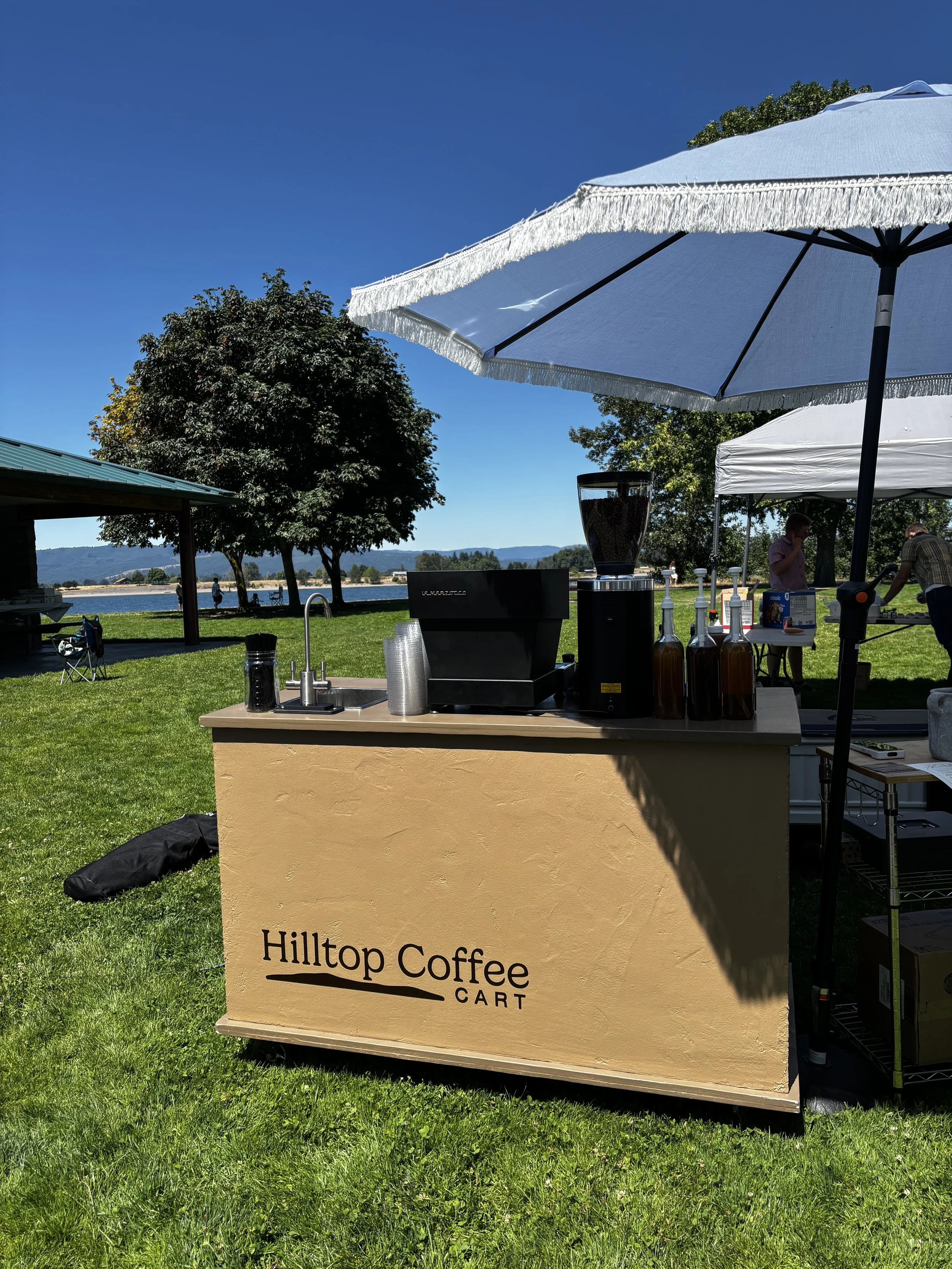 mobile coffee cart catering portland oregon
