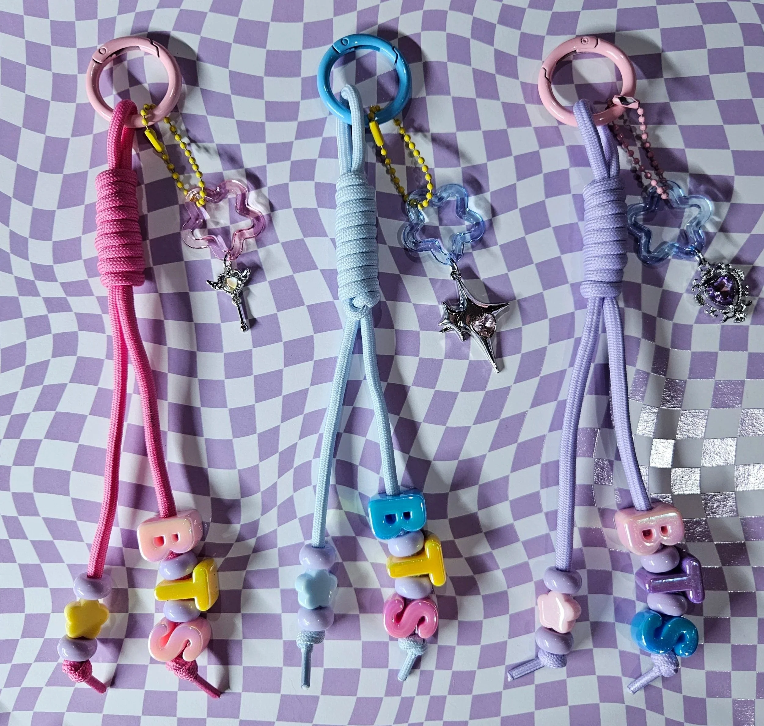 Pastel Dreams BTS Keychain