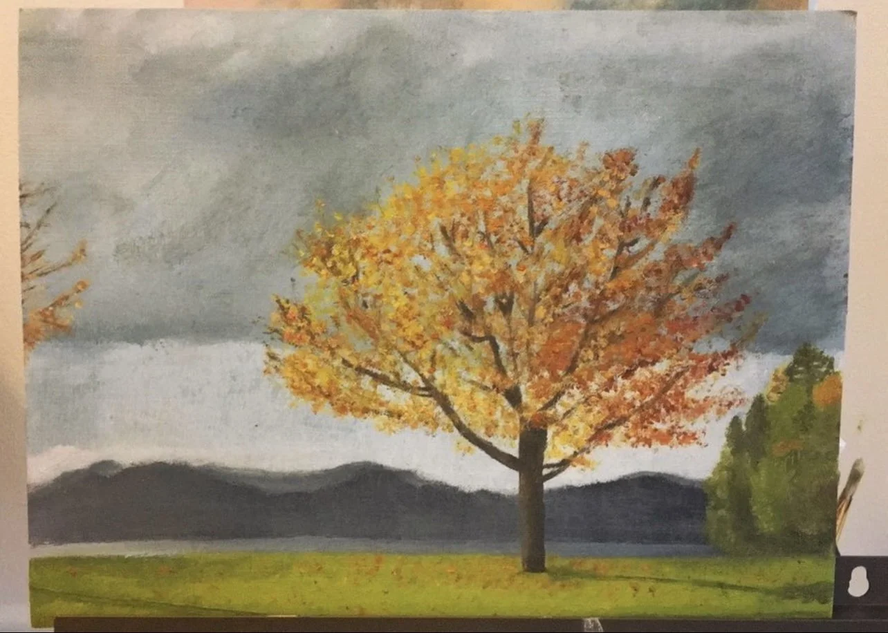Solo Autumn Tree