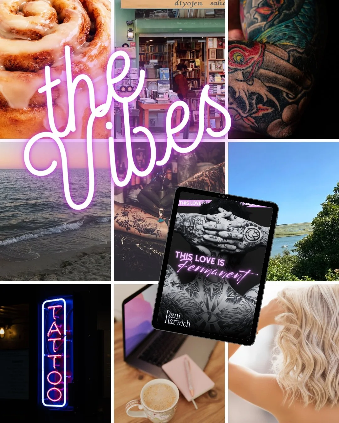 Choose your vibes, book edition! 

I'm such a fan of mood boards when I'm writing and I always enjoy sharing them with readers to give a little sneak peek into each book. 

Which one is your vibe?

❤️1 | This Love is PERMANENT

writer x tattoo artist
