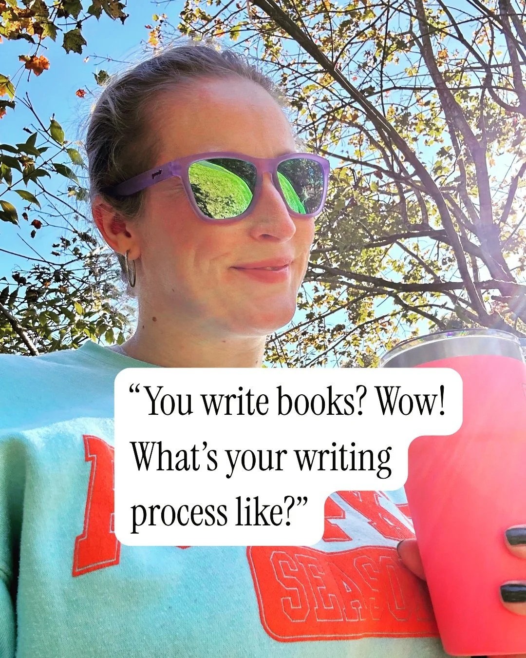 By far the biggest question I get whenever I mention that I'm an indie author..."So, what's that like? What's your process for writing a book?" 

Behold, a peek behind the curtain at the not at all chaotic process of writing a book 😂

Proc