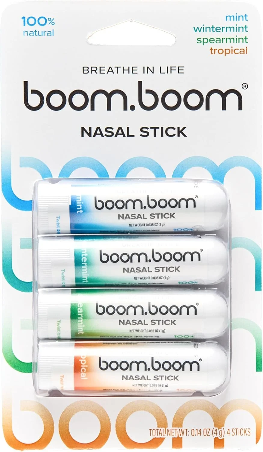 BoomBoom Nasal Stick | Vapor Flow Technology | Cool Refreshing Sensation
