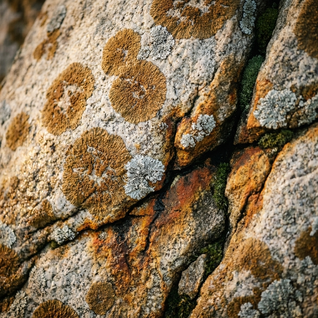 Chronos Resouces in the Alberta Badlands, lichen