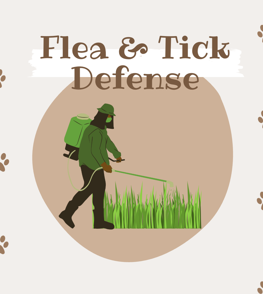 🪖 FLEA & TICK DEFENSE PACKAGE ( optional add on )