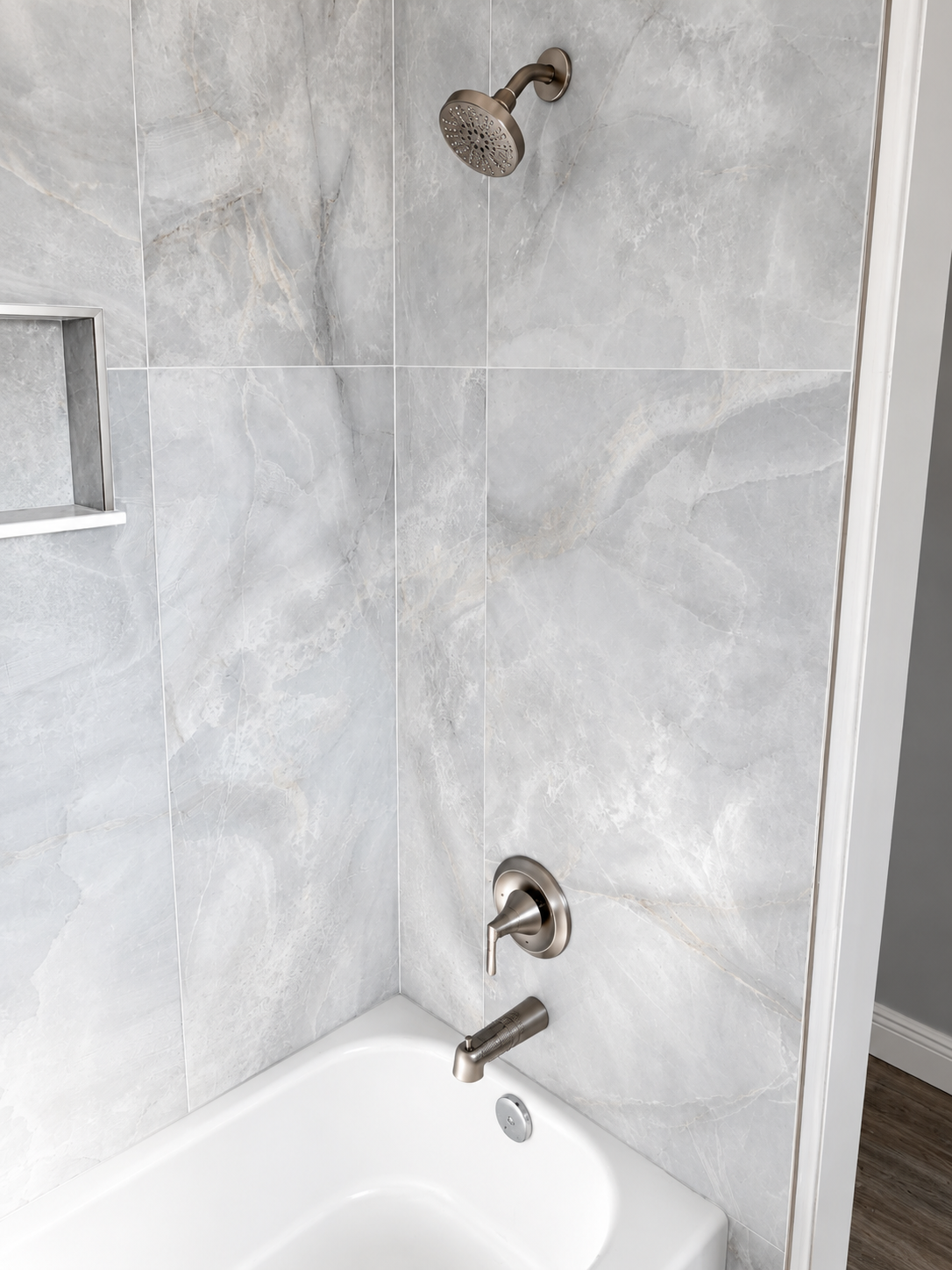 Clean lines,Flawless finishes, and dependable performance.This professionally installed shower and rub trim package delivers both style and functionality, creating a beautiful bathing space designed for years of reliable use.