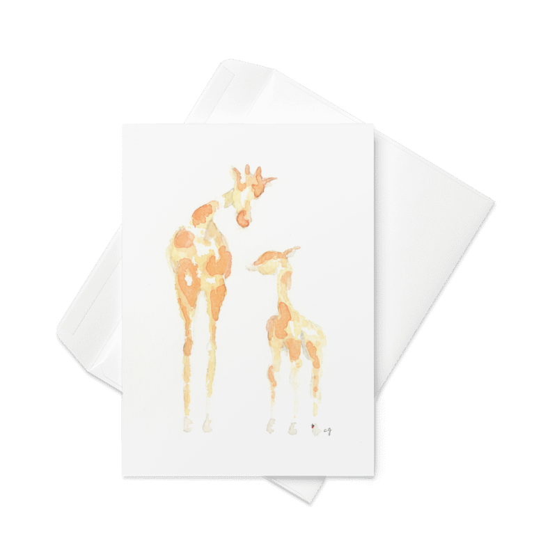 Such Great Heights - Greeting Card