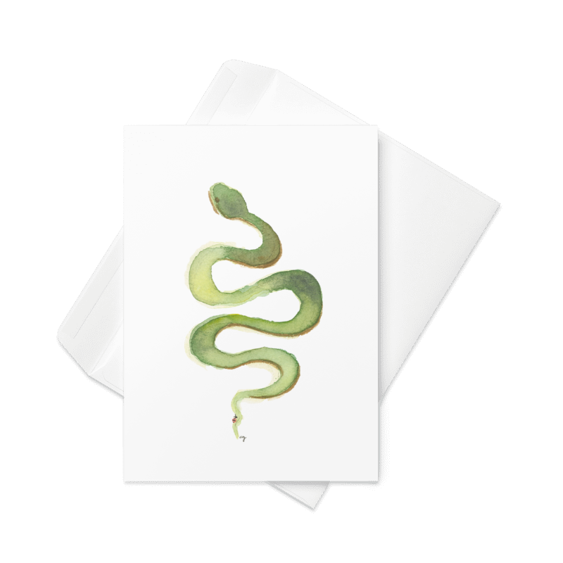 Mamba - Greeting Card