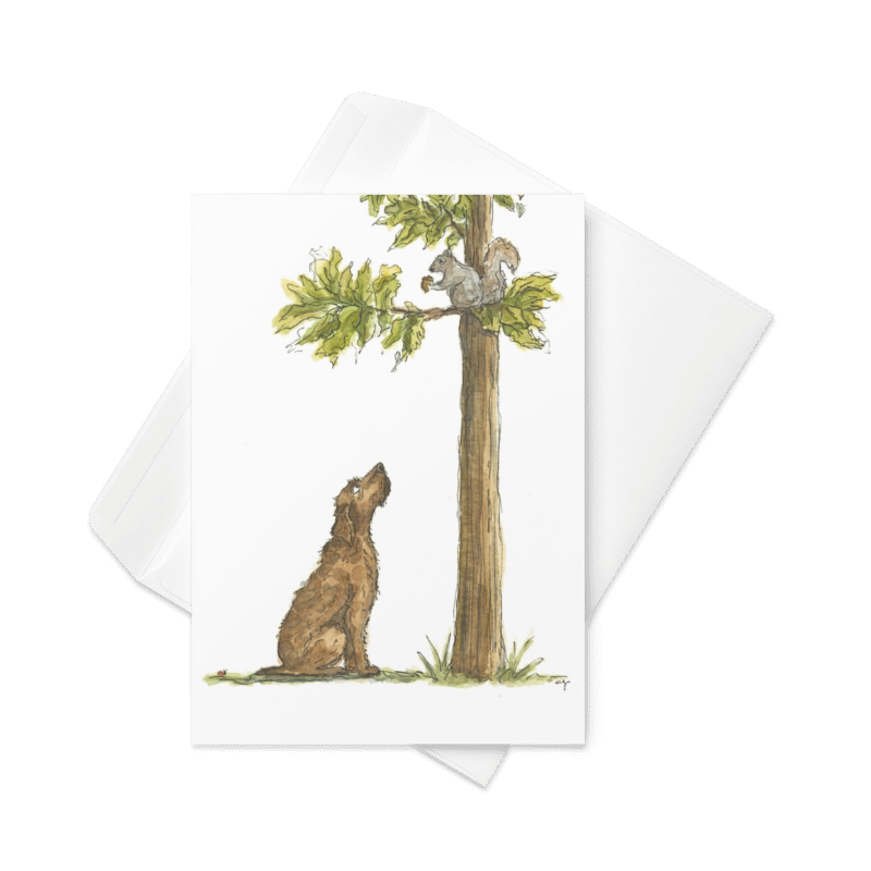 On Guard - Greeting Card