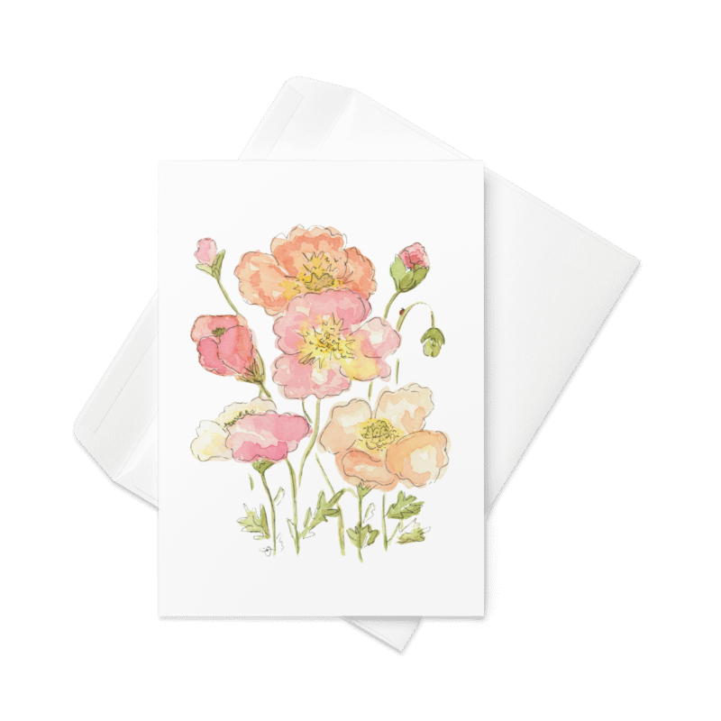 Poppies Will Make Them Sleep - Greeting Card