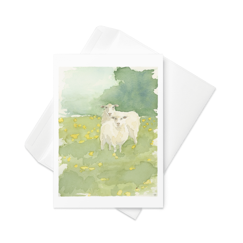 Meet You in the Meadow - Greeting Card