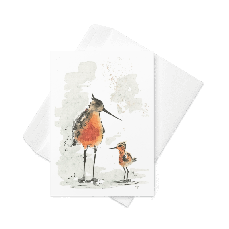 Quirky Pair - Greeting Card