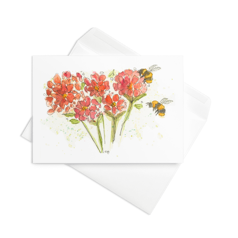 Busy, Busy - Greeting Card