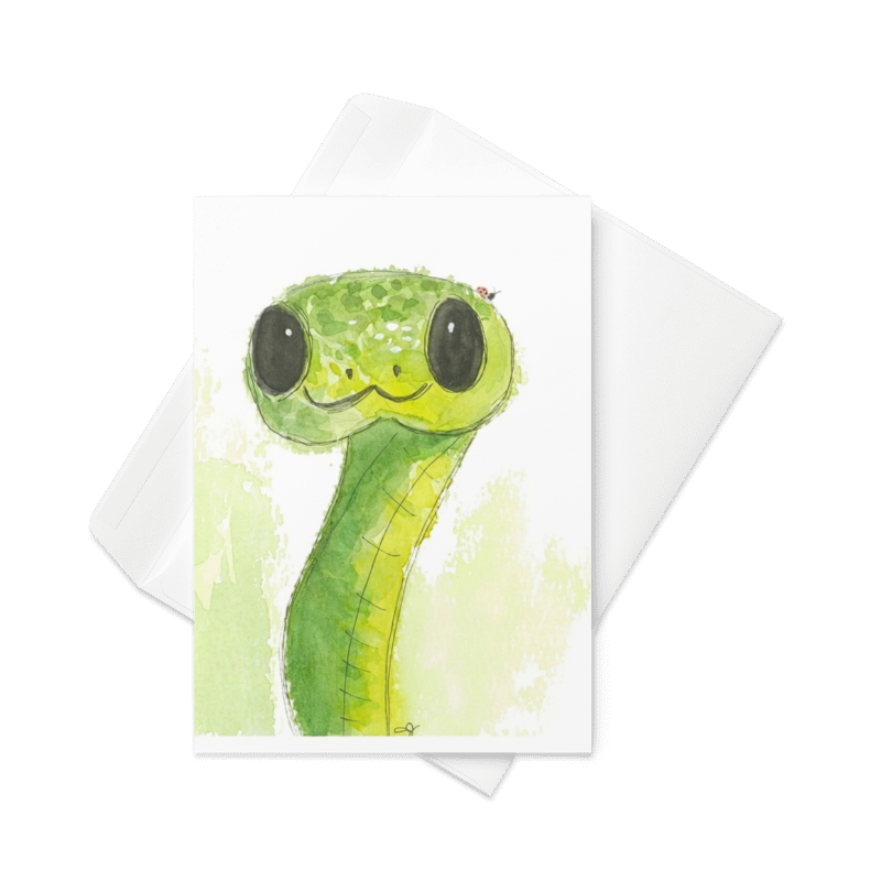 Anime Eyes - Greeting Card