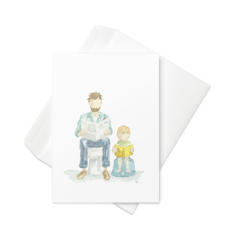 Dad's Oval Office - Greeting Card