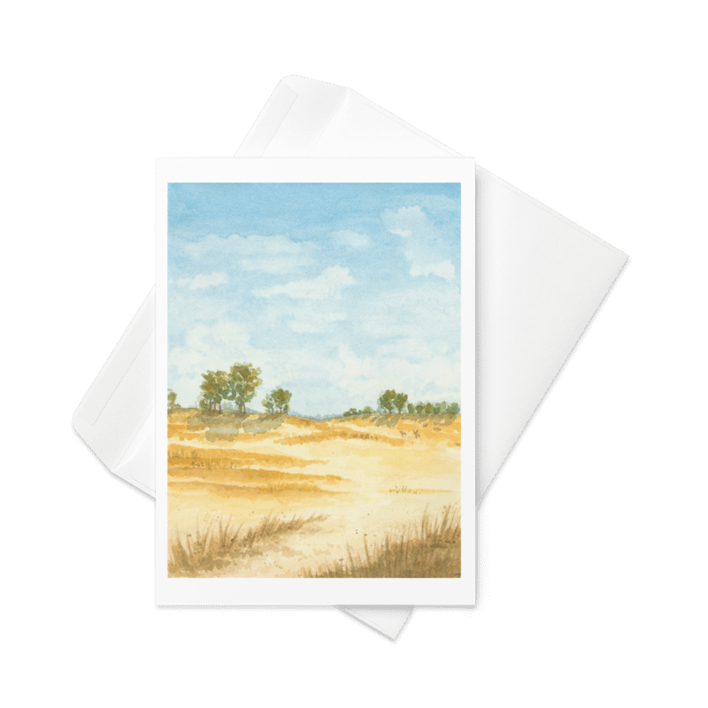 Meadowbeach - Greeting Card