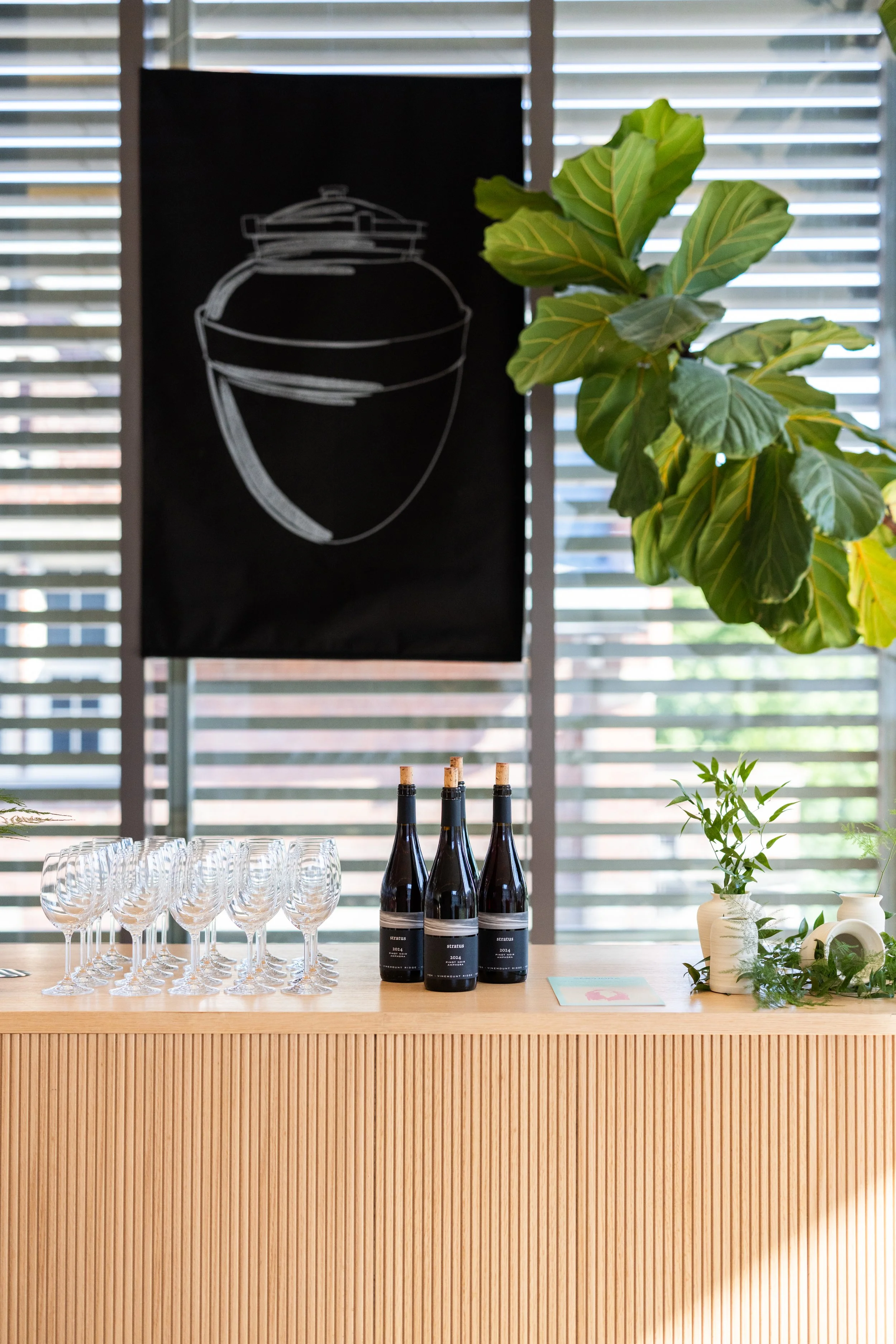 Stratus Vineyards Amphora Commission