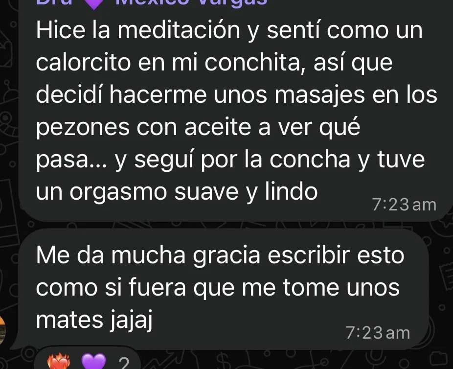 Testimonio WhatsApp