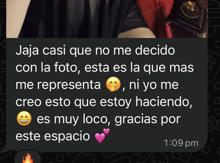 Testimonio WhatsApp