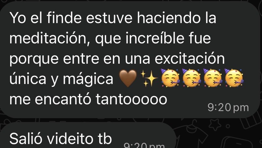 Testimonio WhatsApp