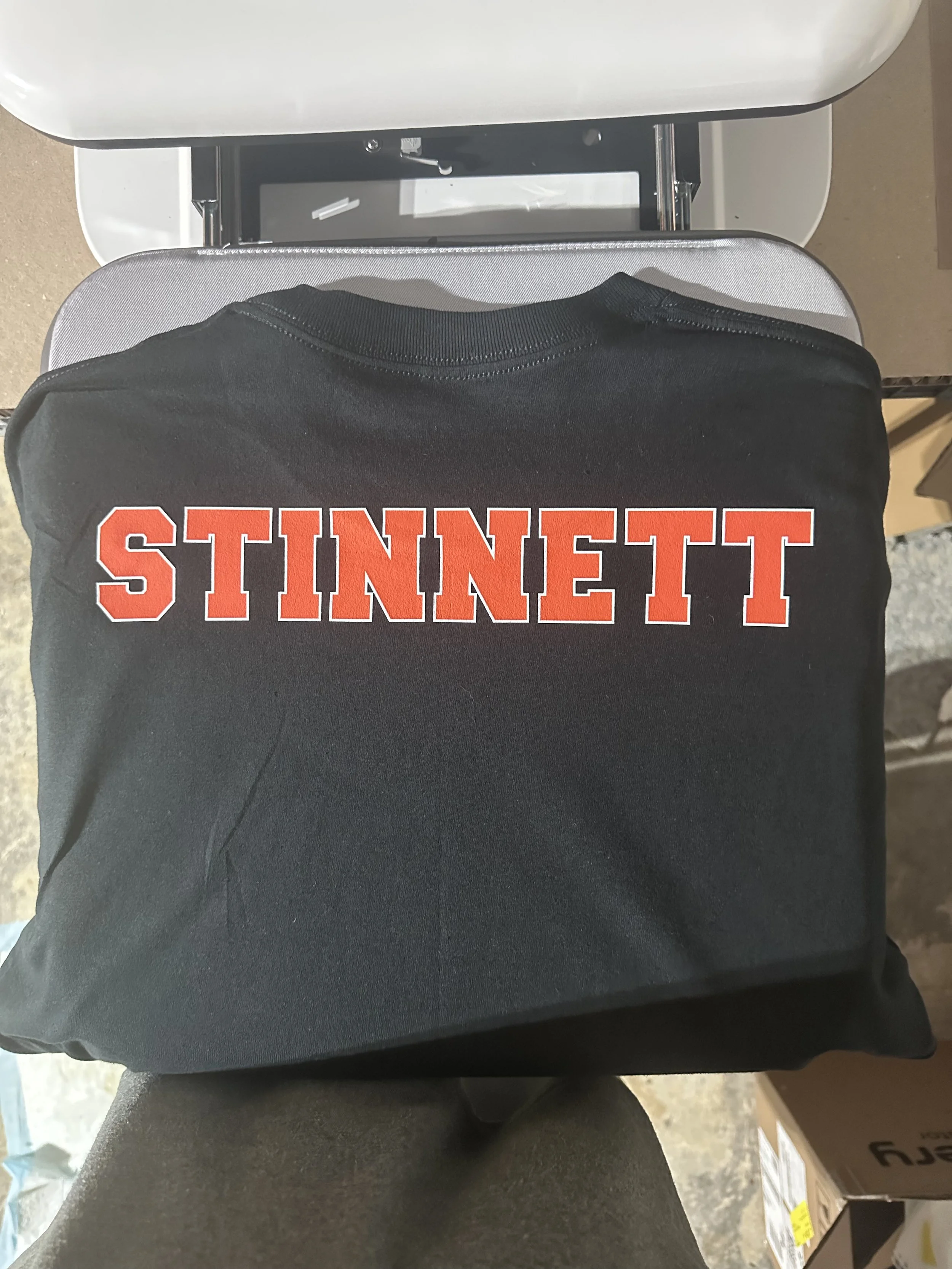 football shirt. school spirit. coalfield yellow jackets. Morgan co. TN custom apparel