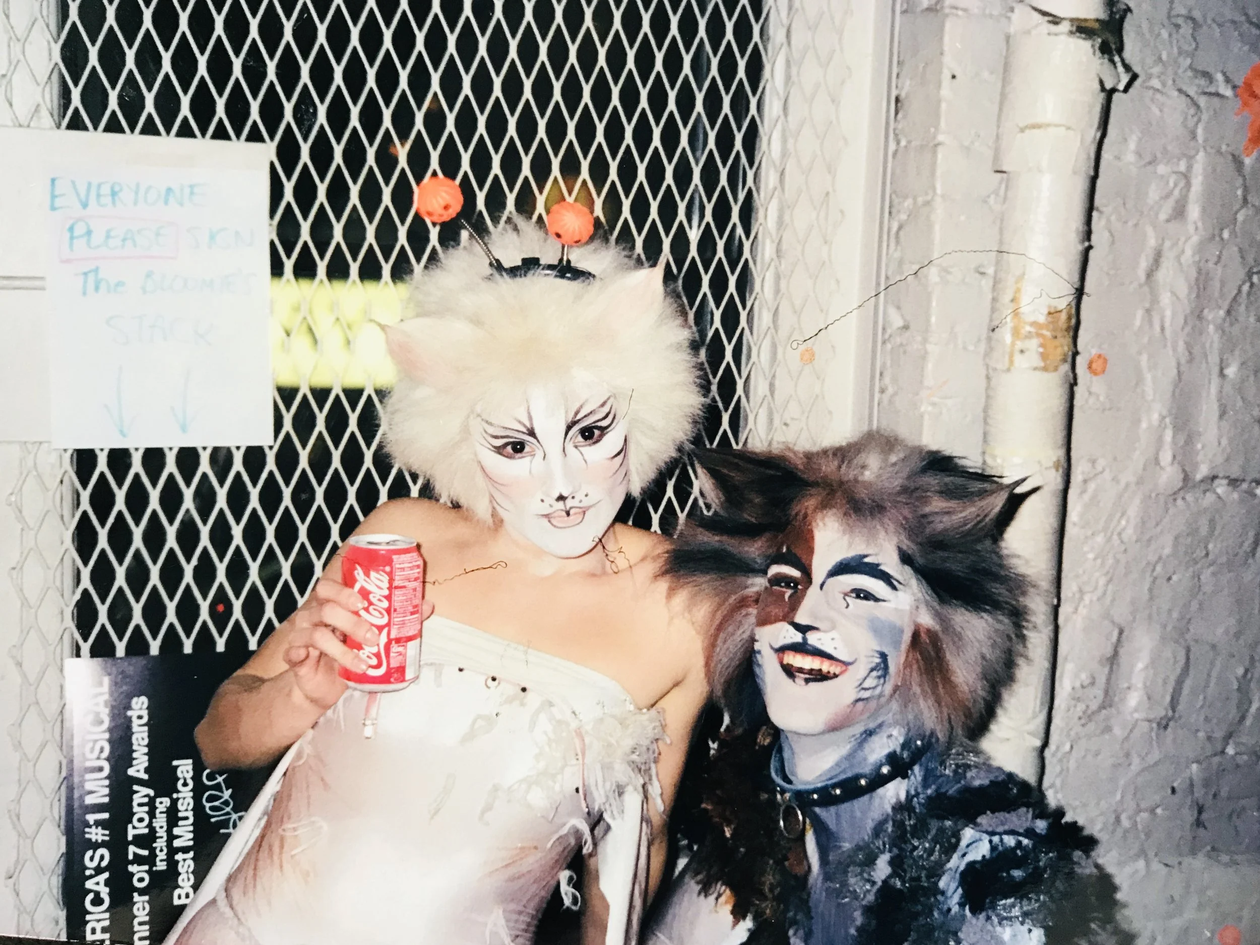 Missy Lay-Zimmer and Andrew Hubbard, Original Broadway Production, CATS