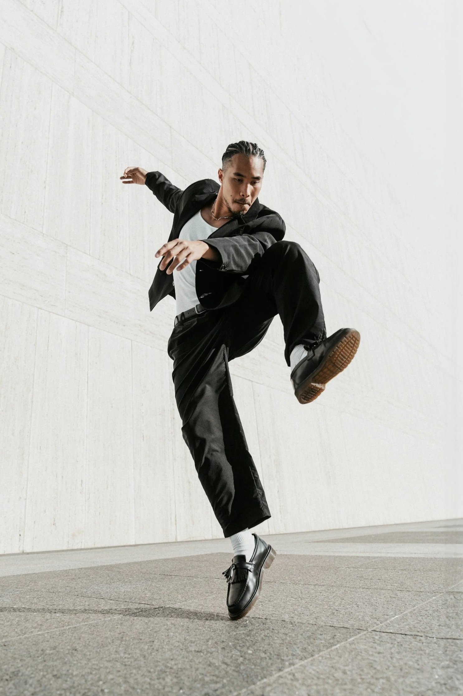 African American male dancer