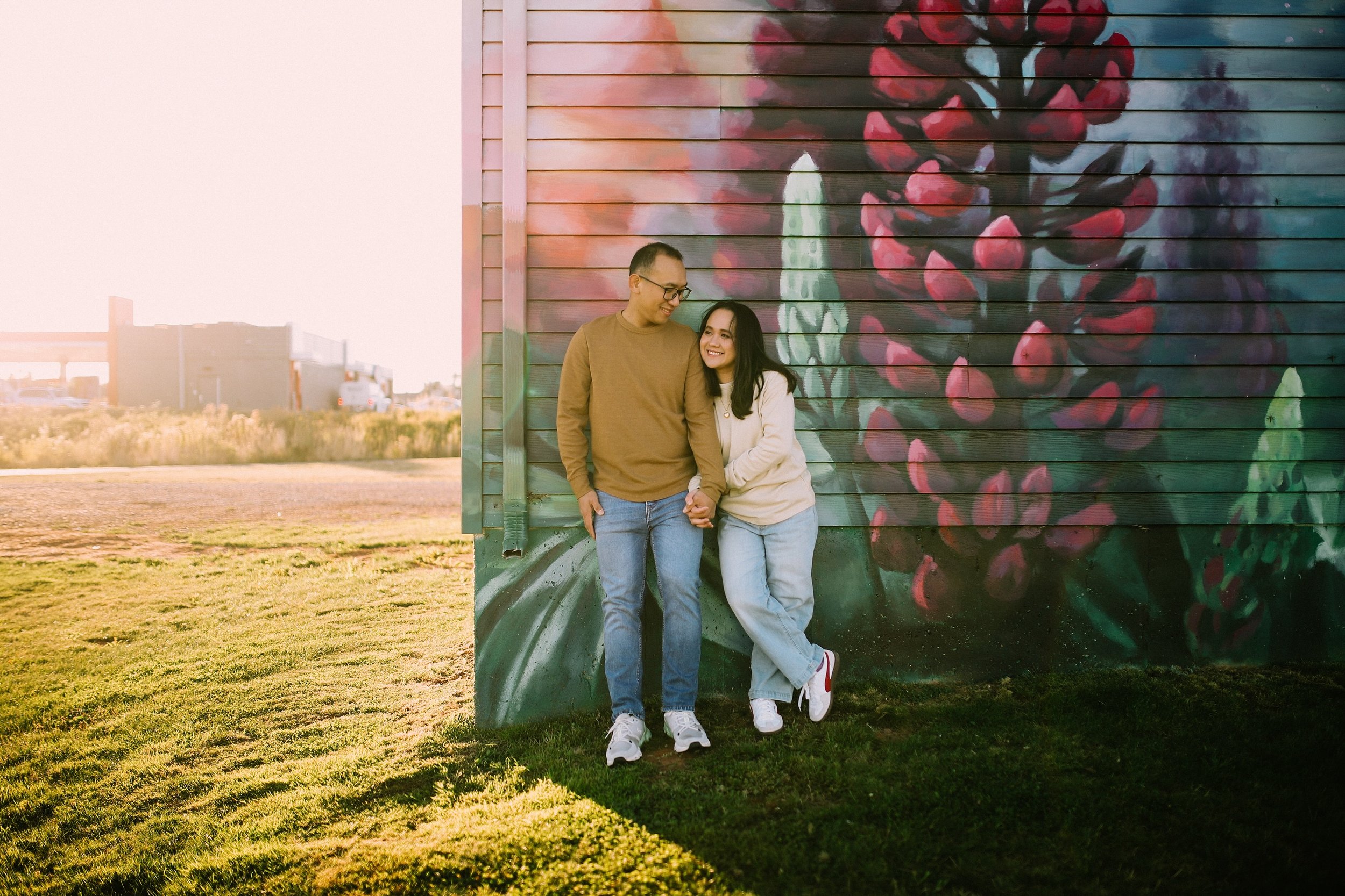 Didnt know early morning sessions in fall could be this good. Slow, gold, a little unreal. These 2 made it so easy and fun! Clearly obsessed with each other!

from last year&rsquo;s engagement session with Vernon and Khen. 

Booking fall sessions now