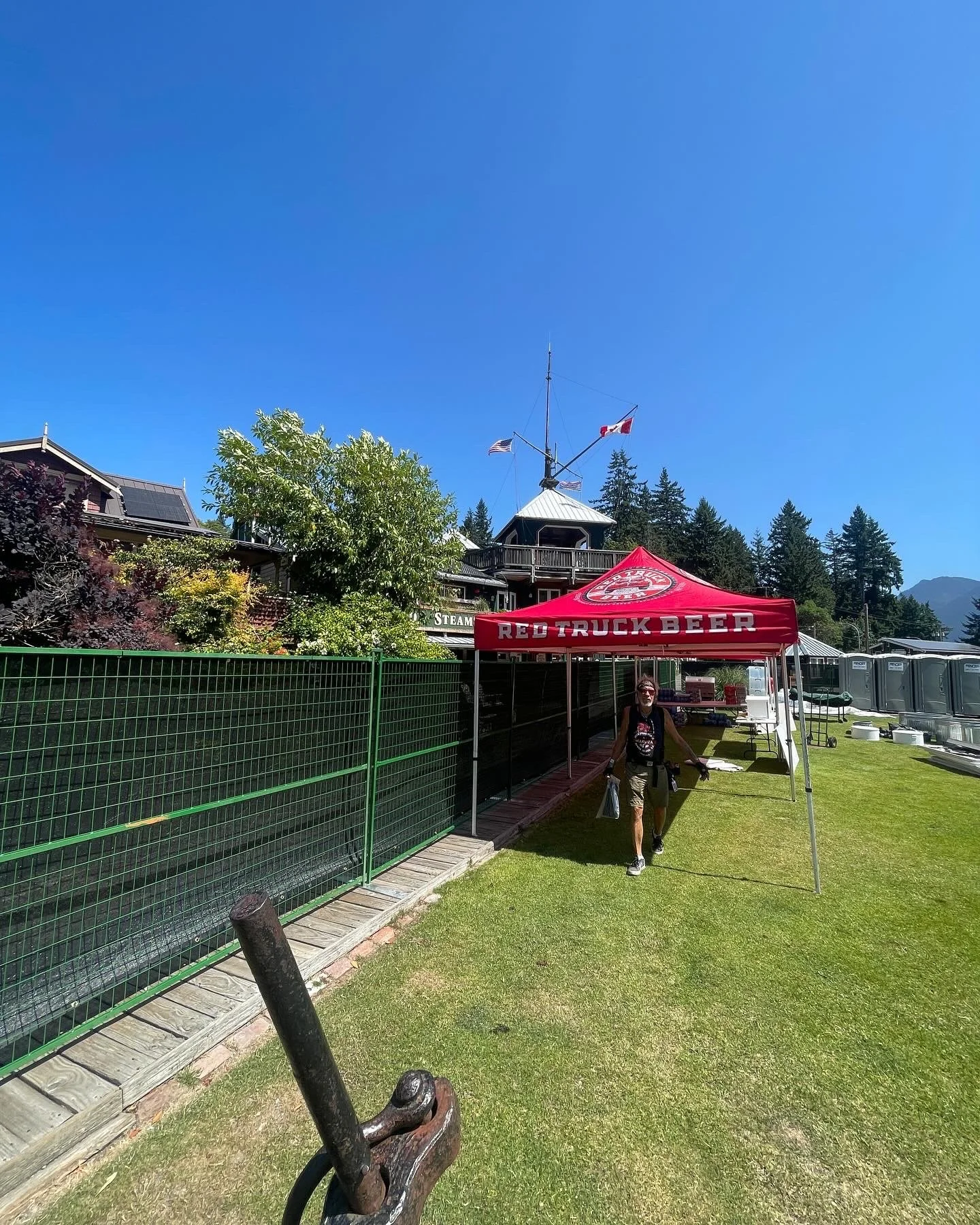 6' Green Fence