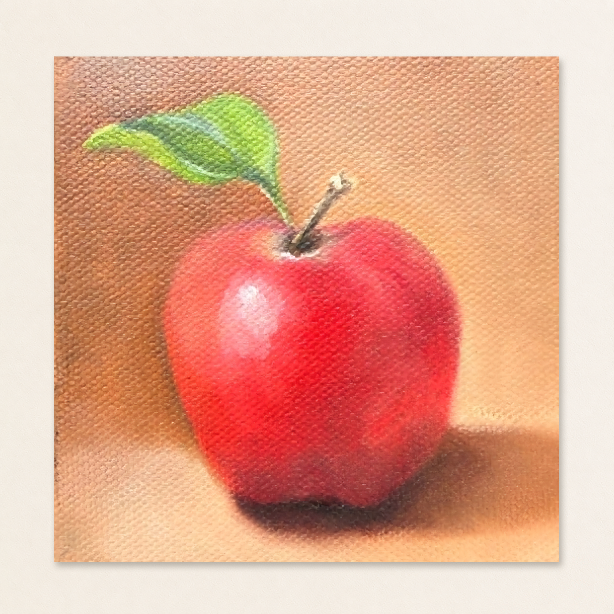 A Serious Apple | Still Life