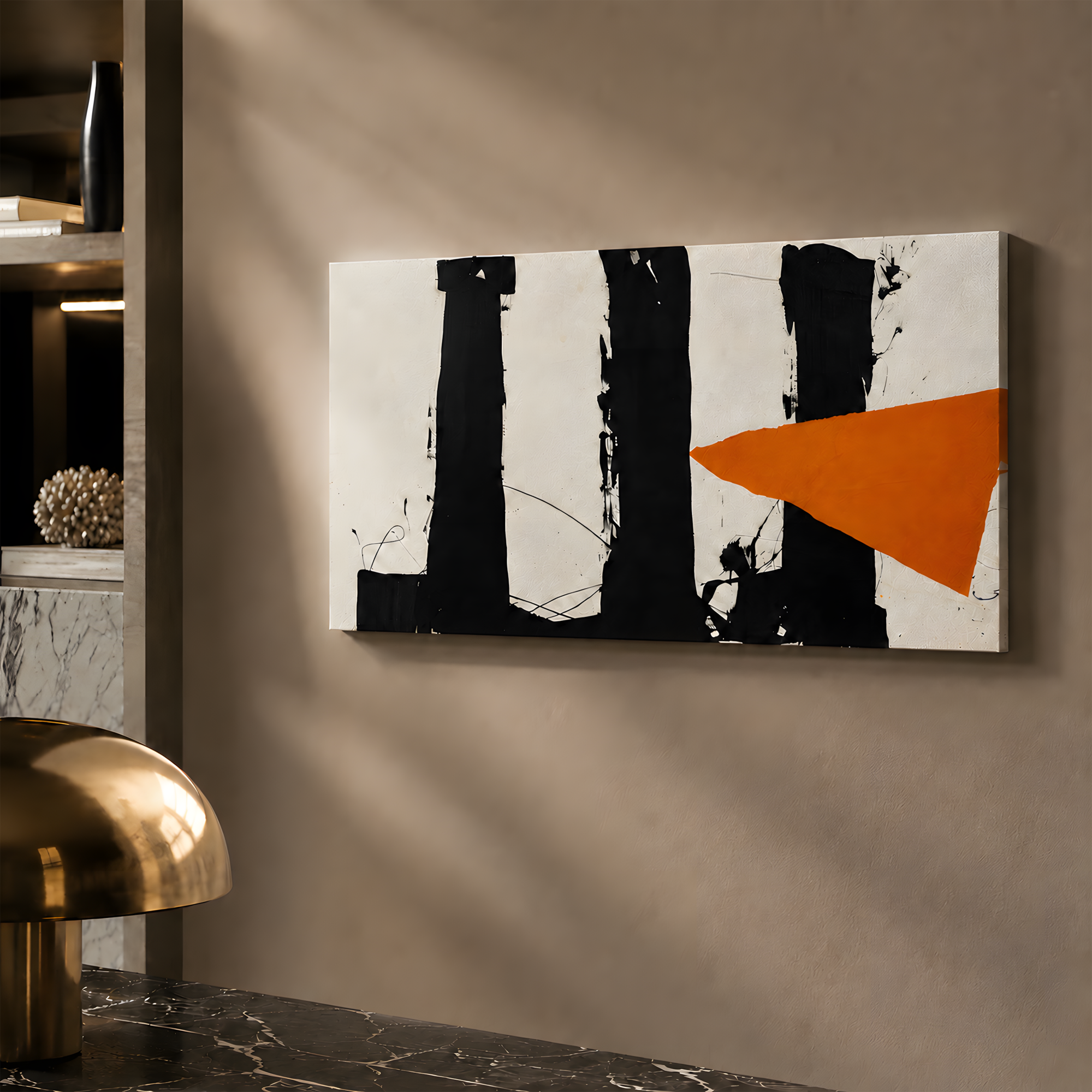 Reset No. 05 | Disruption by Dean Sauls shown in an interior room mockup for scale and styling reference