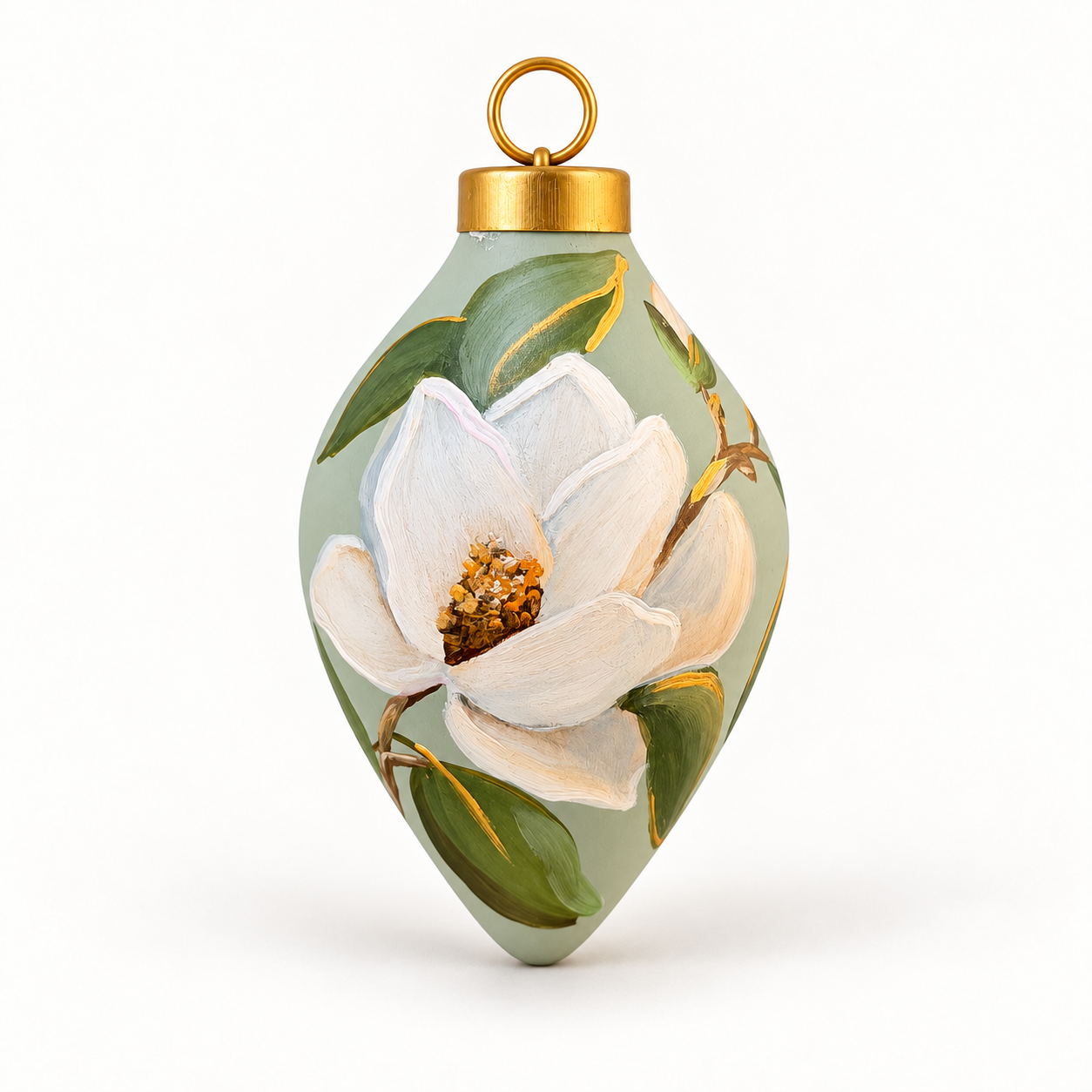 Pale sage magnolia bulb ornament.png