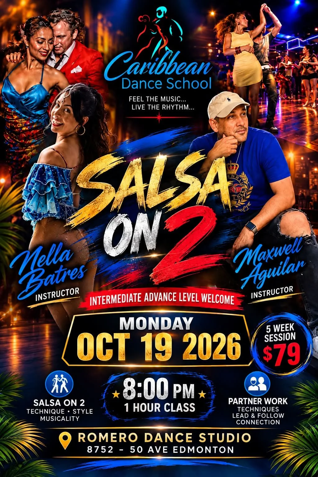 Salsa on2 start tonight!! highlight