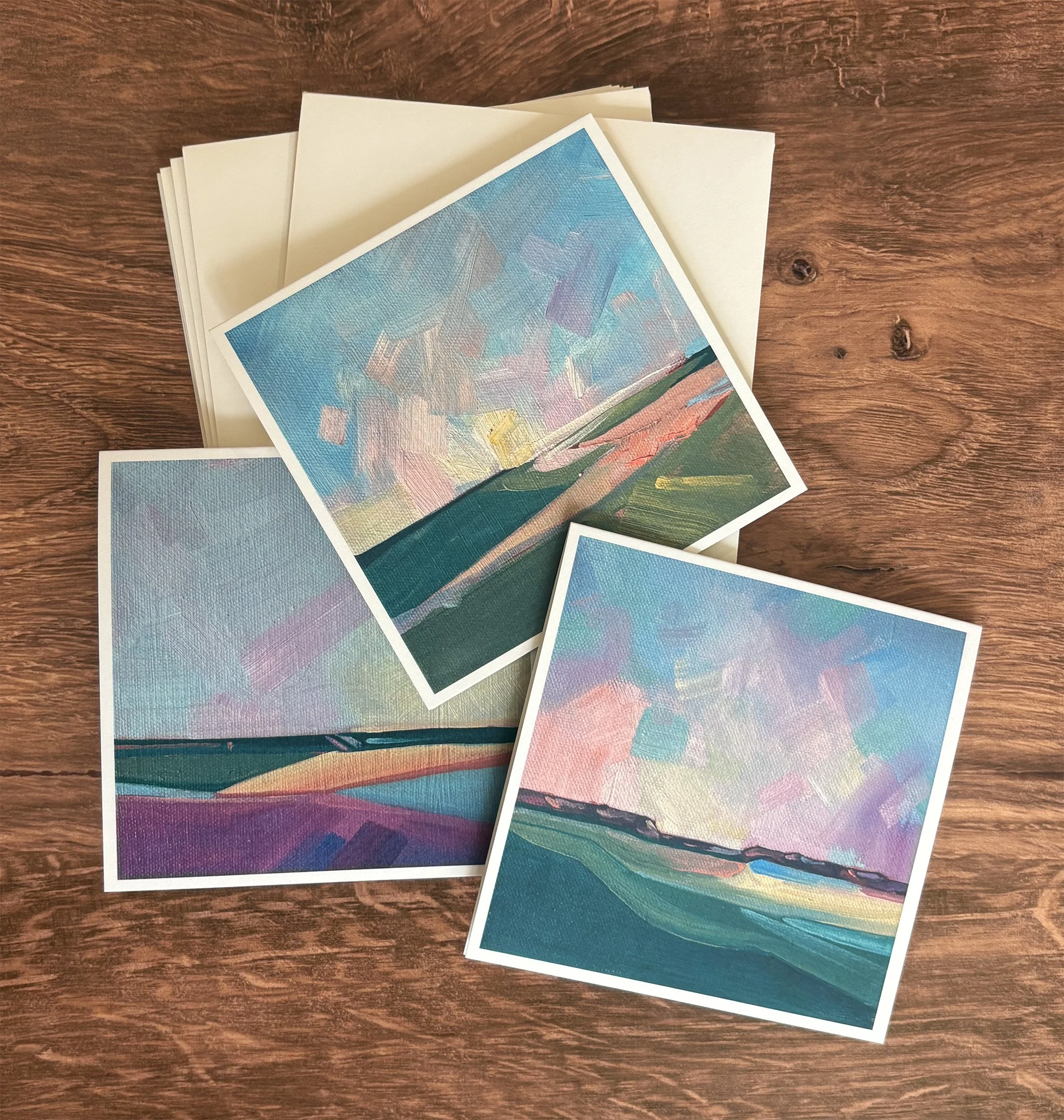 10-Piece Blank Landscape Notecards