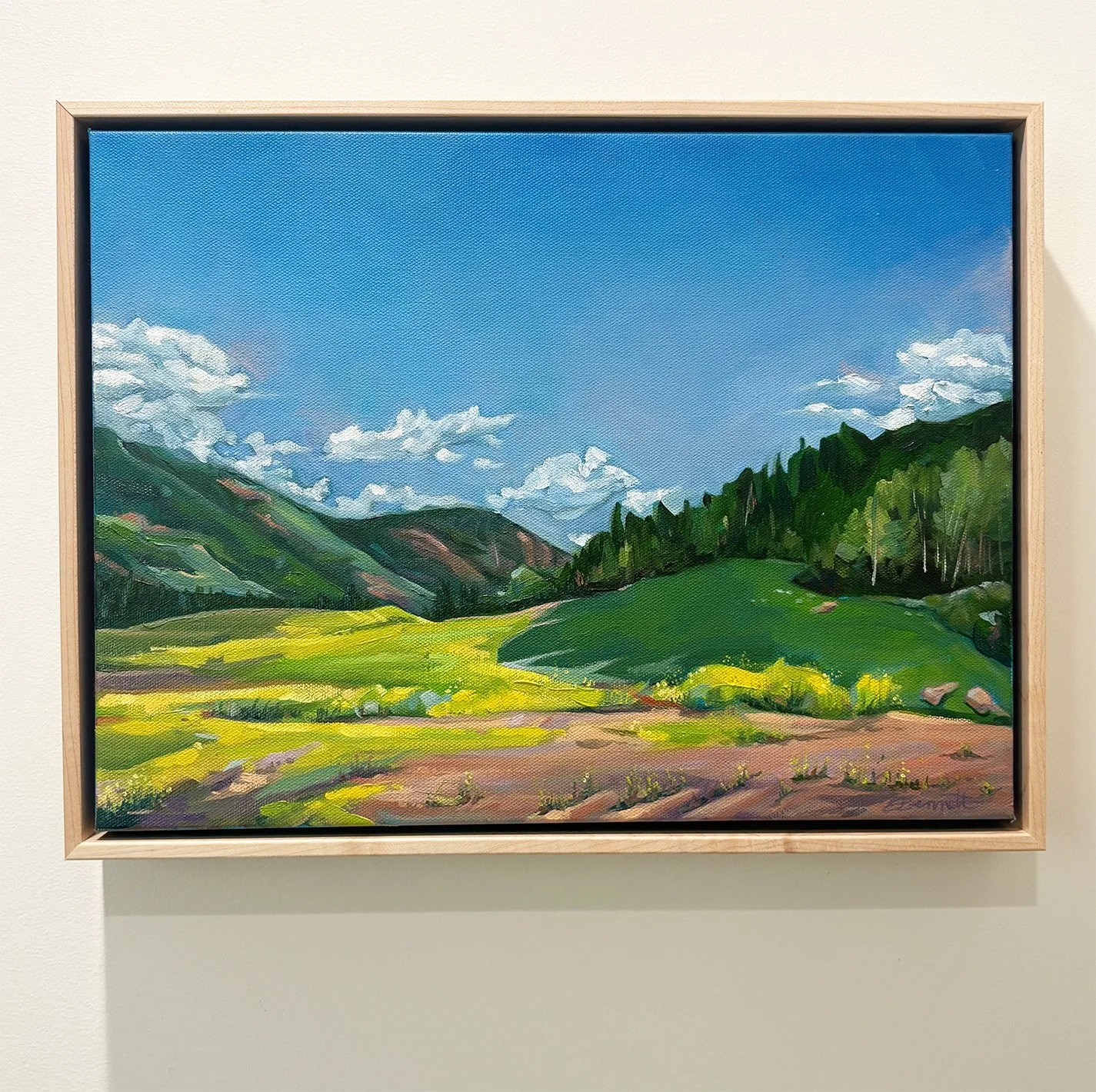 Yellow Ground Cover 16x12 (Framed)