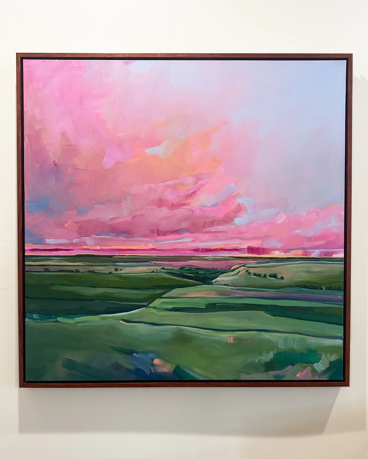 A View From Gun Barrel Hill (Framed)