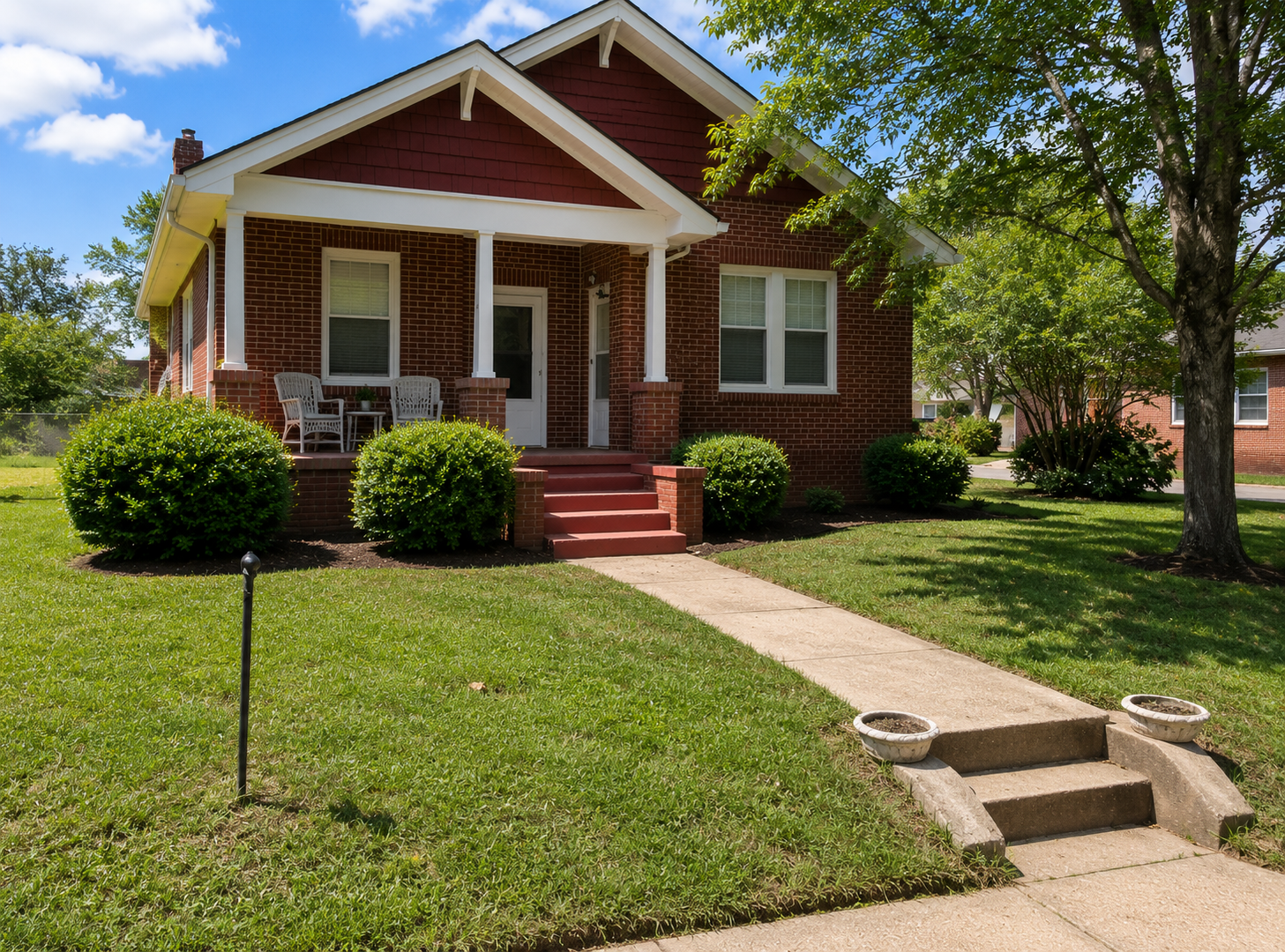 Well-maintained rental home representing professional property management, maintenance, inspections, and long-term property care in Greenwood, South Carolina.