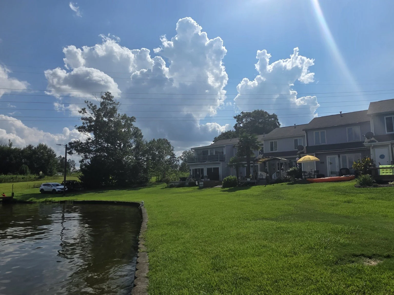 Lake Greenwood waterfront and lakeside townhomes in the Pier 96 community